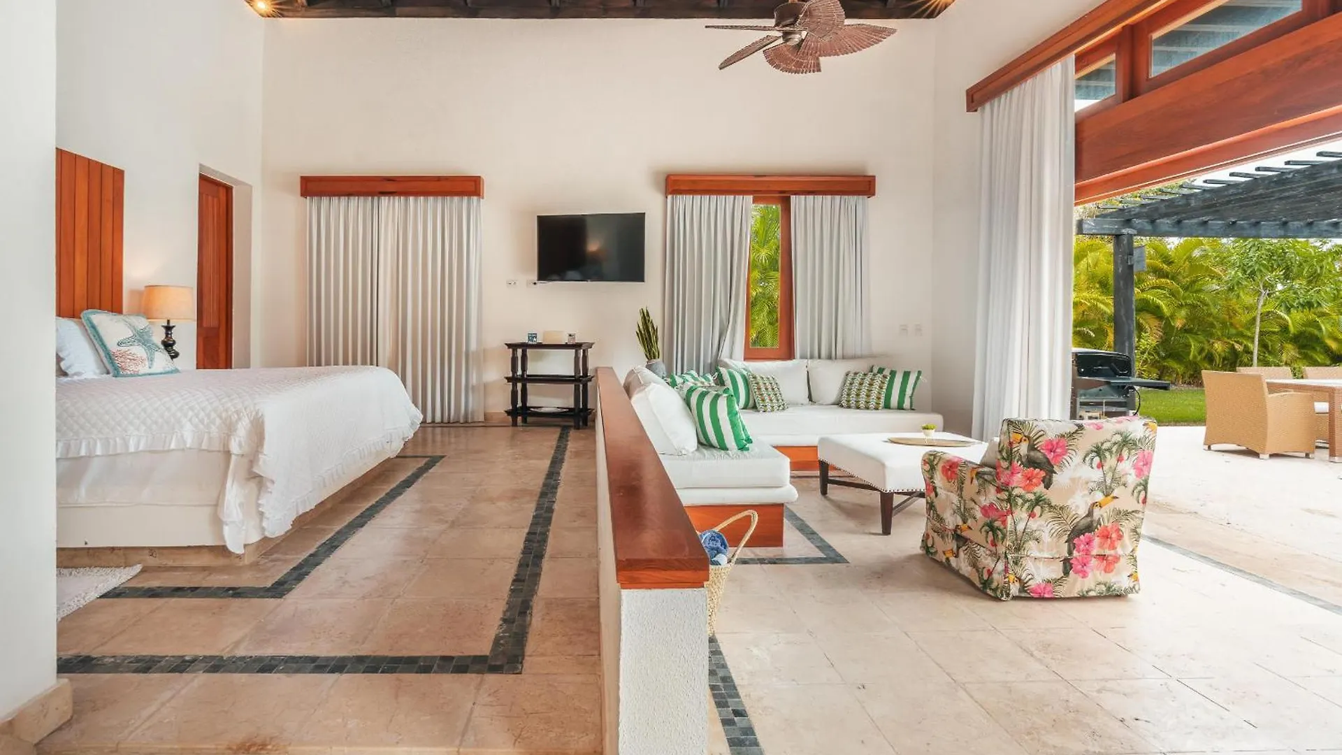 Prázdninový dům Bungalow With Tropical Style At Cap Cana A8C Punta Cana Dominikánská republika